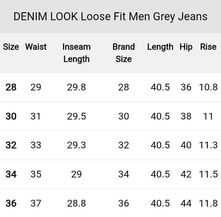 loose fit mid grey jeans